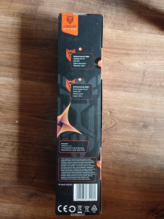 Lampa Gamingowa stojąca Liocat