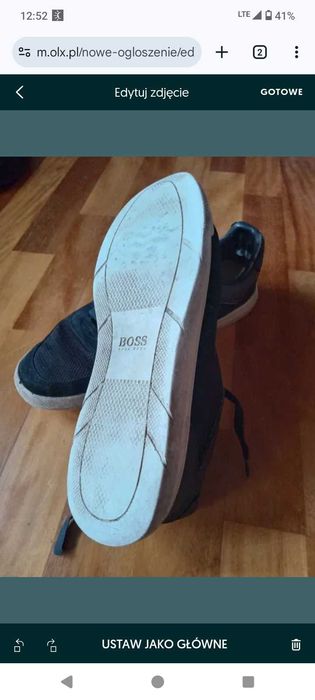 Buty sportowe męskie Hugo Boss roz 44 wysyłka