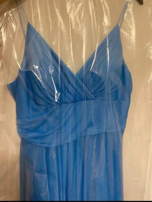Vestido de cerimonia azul