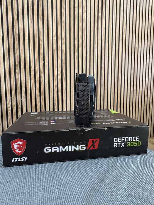 Placa Gráfica MSI RTX 3050 Gaming X 8GB GDDR6