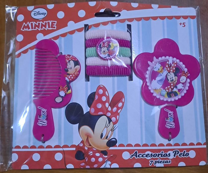 Conjunto cabelo Minnie