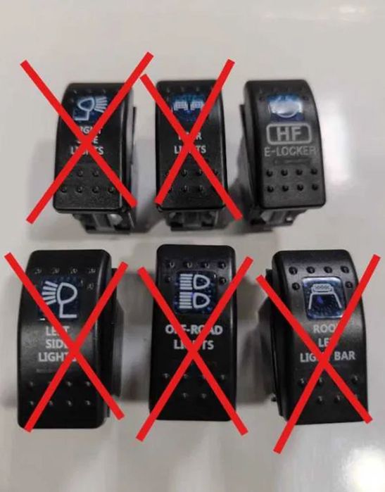 Botões ARB (E-Locker)