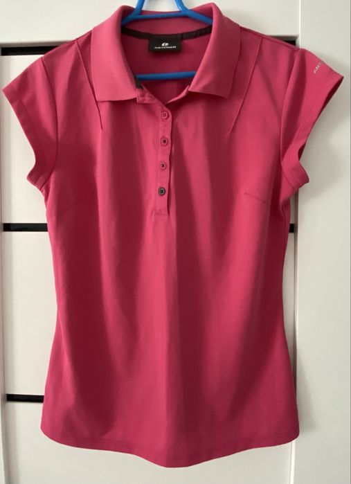 Koszulka polo damska do biegania, fitnes Artengo Rozm. M