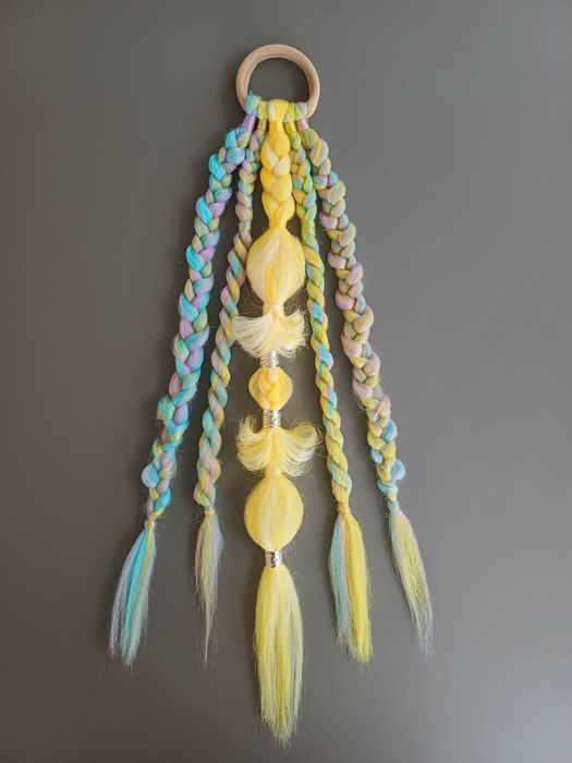 Gumka ozdobna na koczek/kitkę