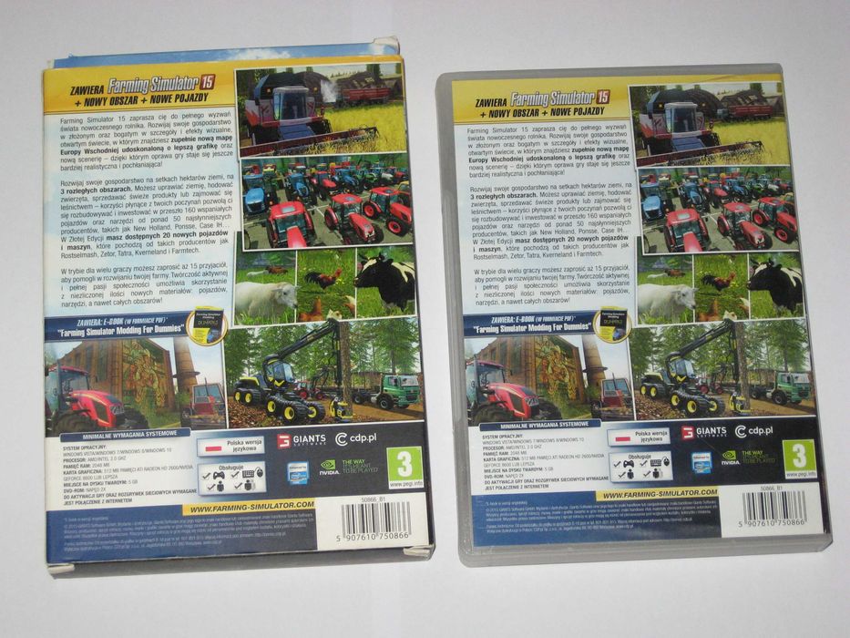 Farming Simulator 15 Złota Edycja PC BDB PL! PC
