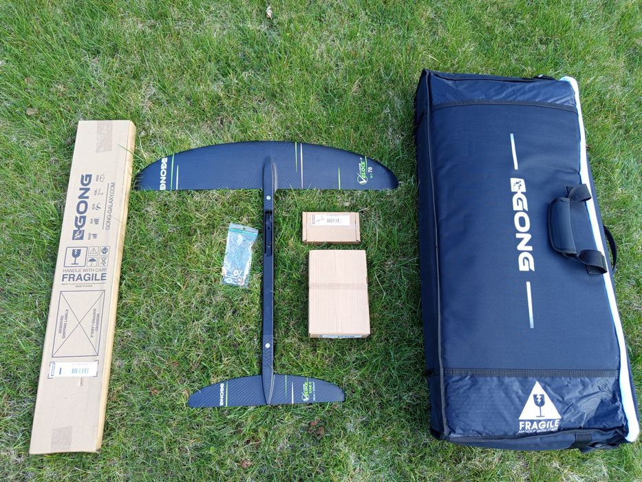 Foil Gong Veloce M-T 1050cm komplet w torbie transportowej, kitefoil, karbon, kite foil, gong galaxy