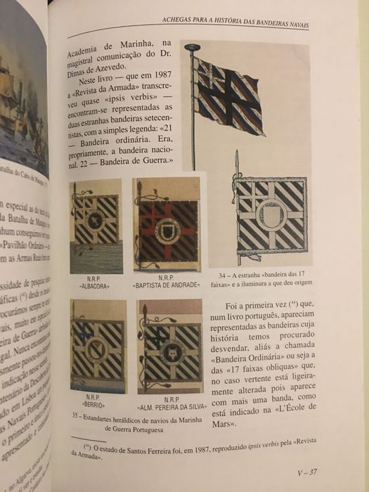 Bandeiras Navais/ Guerra Século XIV / Norte de África D. João III