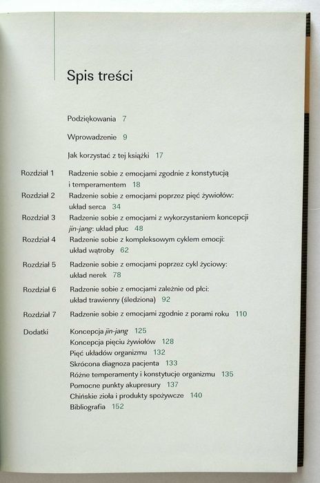 Tradycyjna medycyna chińska w leczeniu problemów emocjonalnych, NOWA