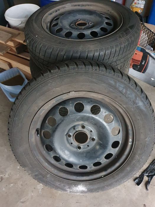 Mini Cooper koła zimowe na felgach stalowych