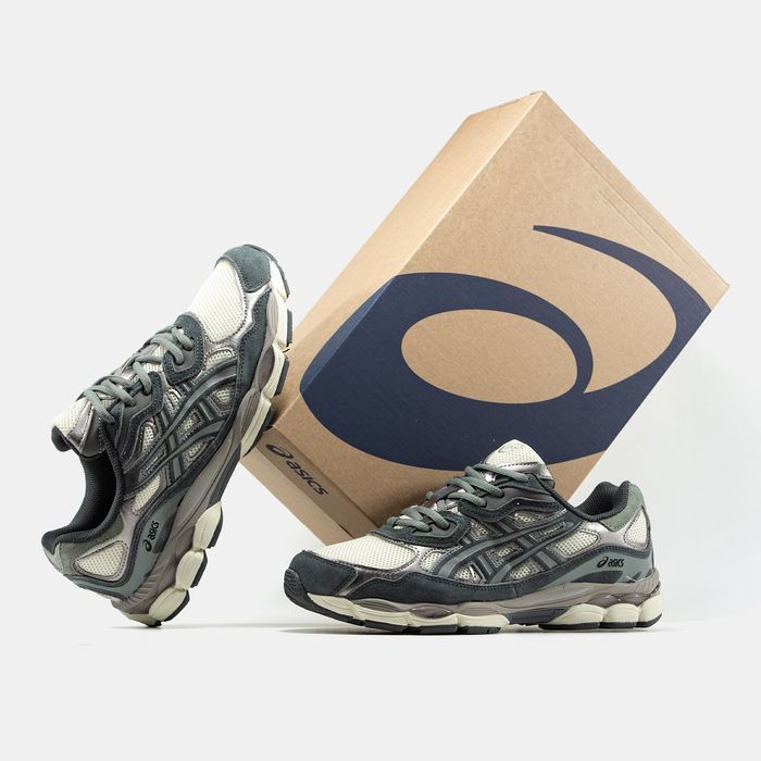 Кросівки Asics Gel-NYC White/Grey premium | Кроссовки Асикс чоловічі