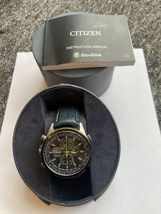 Zegarek męski Citizen blue angels H800-S081165
