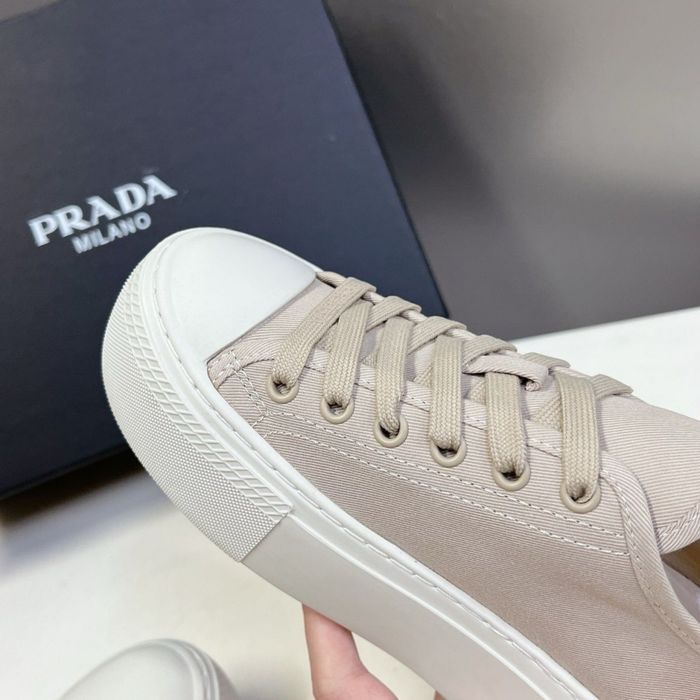 Prada Wheel Gabardine Low-Top Sneakers , кеди прада