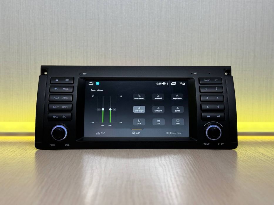 Магнитола BMW Е39,Е53 4/64гб 8 Ядер с Сим Картой 4G с Carplay/Android auto