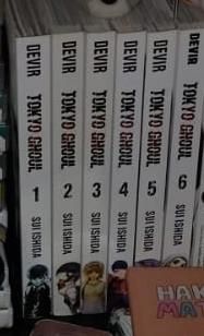 Coleção Tokyo Ghoul – 1°-3° Mangás em Português
