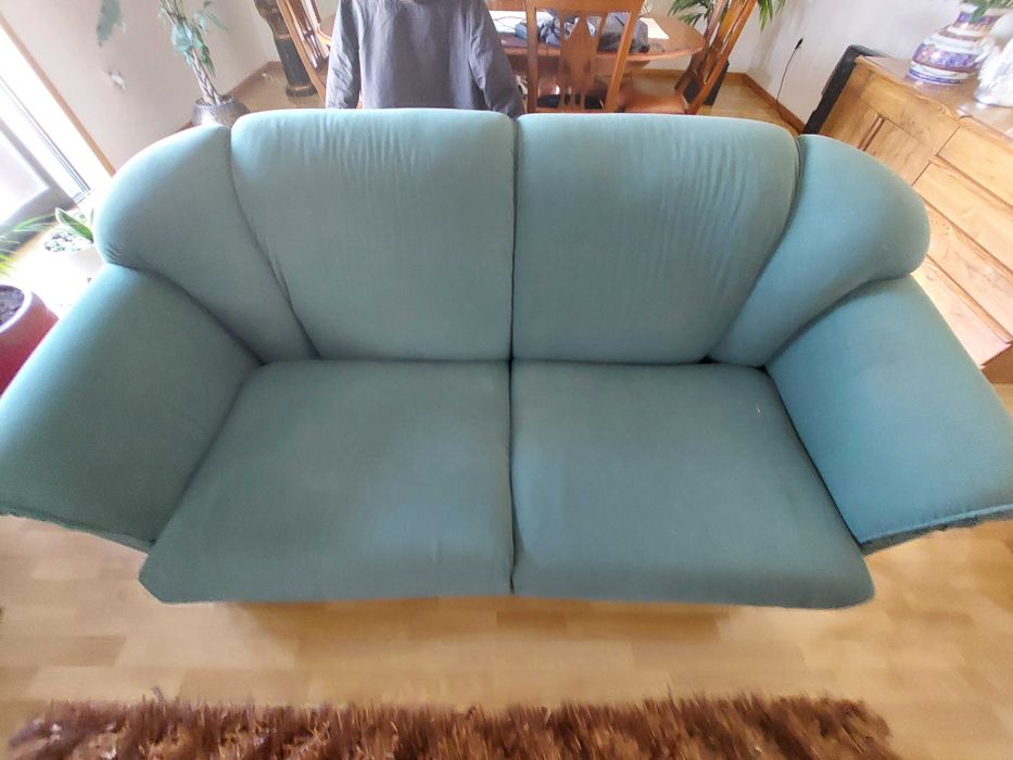 Conjunto de sofás como novos