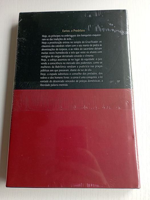 Livro Eurico, o Presbítero - Alexandre Herculano novo embalado