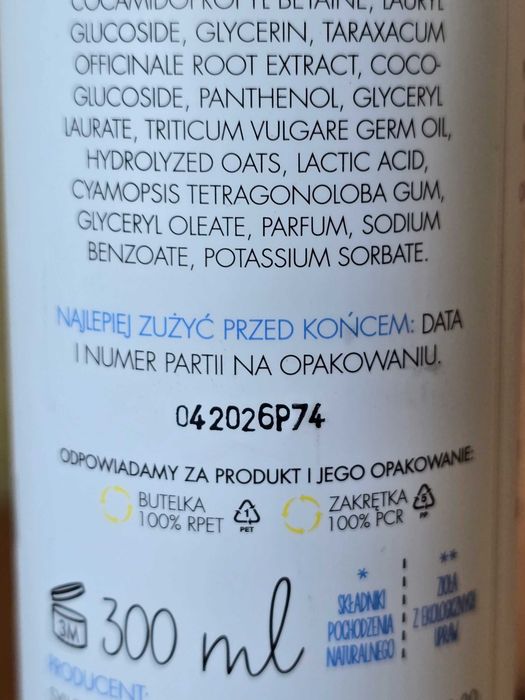 VIANEK nawilżający szampon do włosów suchych i normalnych 300 ml