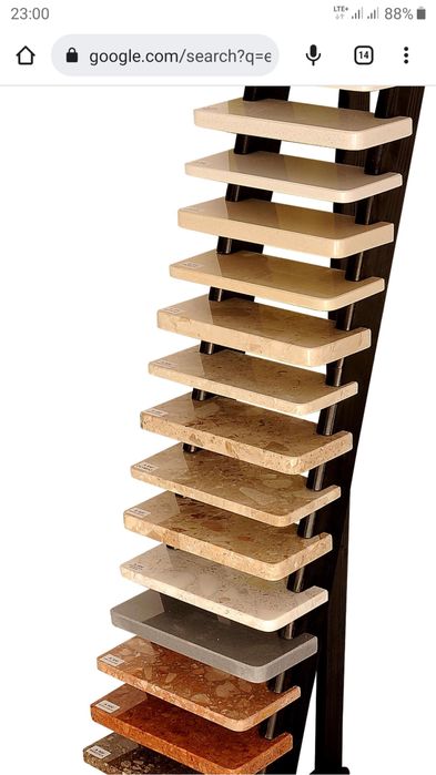 Parapety wewnętrzne  z konglomeratu ROYAL PREMIUM-2CM GRUBOŚCI