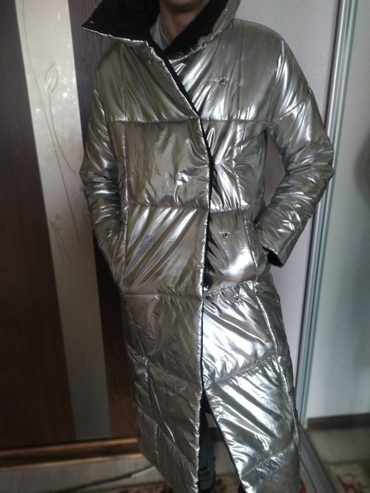 Куртка тёплая,двухсторонняя