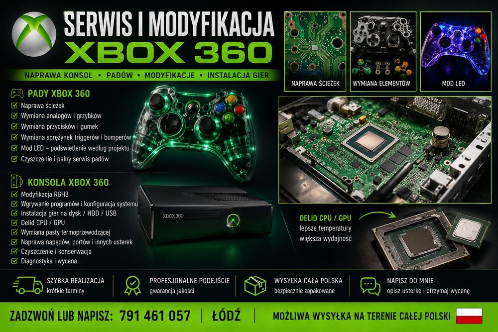 serwis i modyfikacja konsol PlayStation,xbox