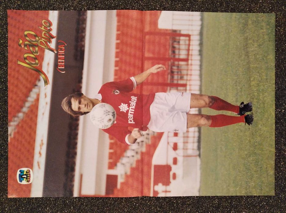 Posters de futebol dos anos 80-90: Benfica, Porto, Sporting