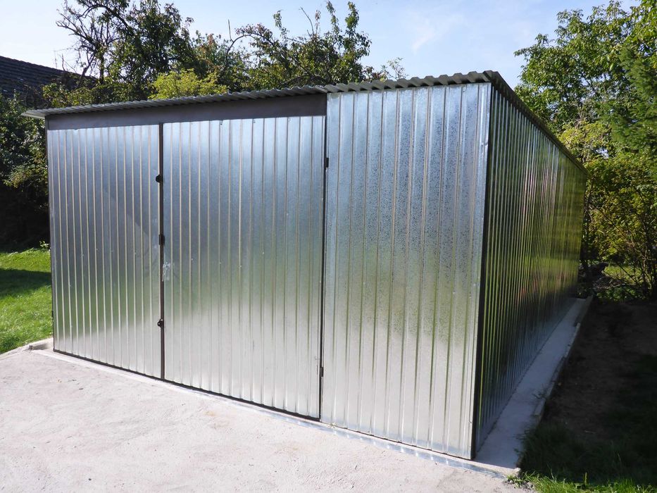 OKAZJA! Garaż Blaszak Wzmocniony 4x5 4x6 Garaże Blaszane Wzmocnione !