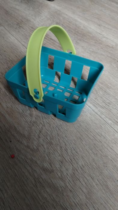 Kasa fiskalna + pieniądze +koszyk