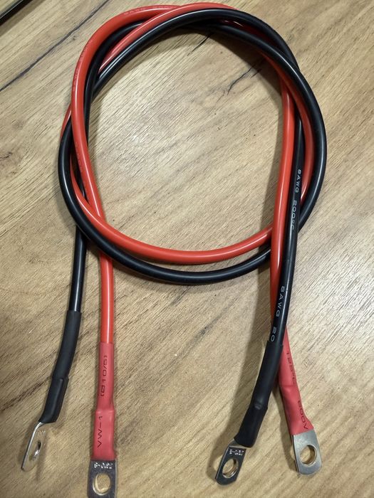 Кабель для инвертора , аккумулятора  1м