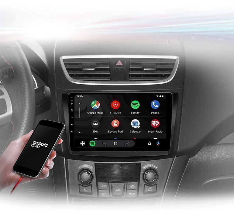 Radio Android 15 9” CarPlay Android Auto – Suzuki Swift 4 2011–2017 8GB/256GB GPS Nawigacja Stacja Multimedialna WiFi Bluetooth DSP 4G LTE PL
