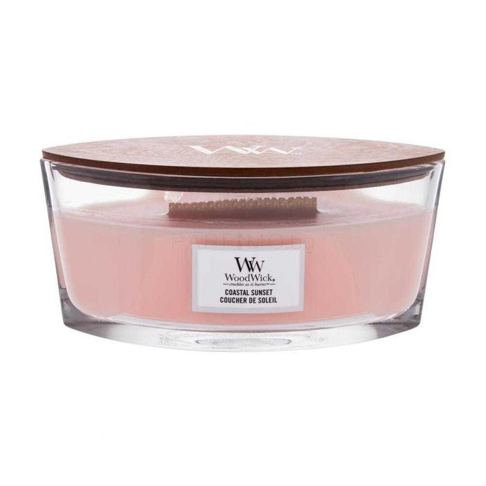 Ароматична свічка WoodWick Coastal Sunset + Подарунок