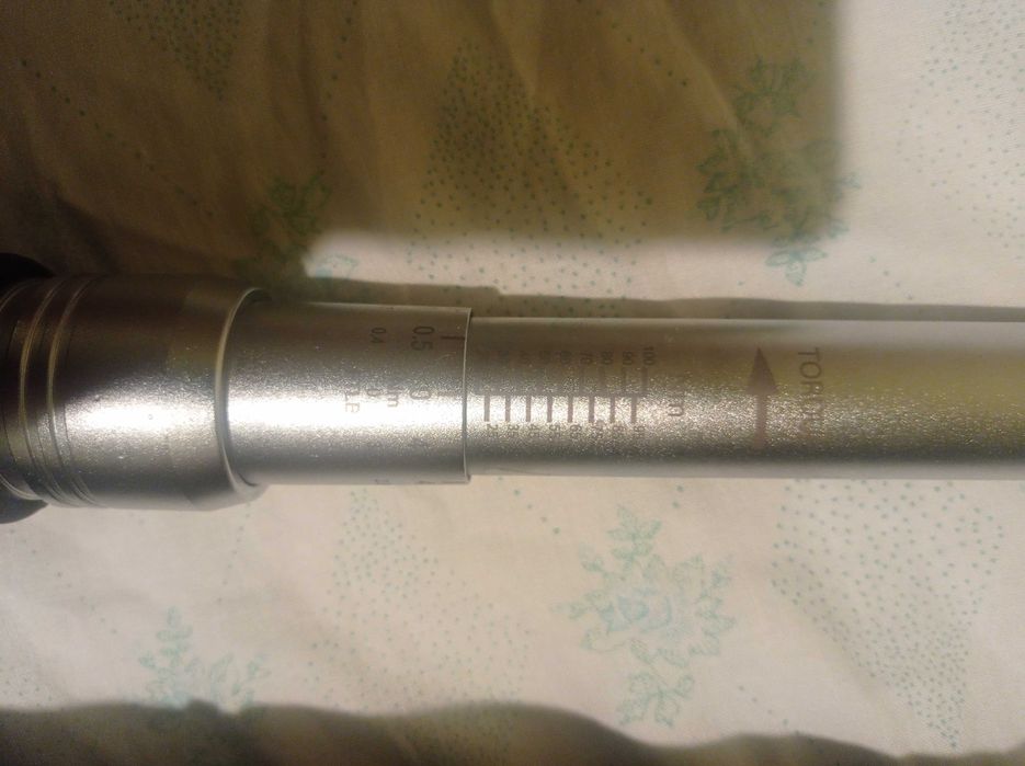 Динамометрический ключ с трещёткой