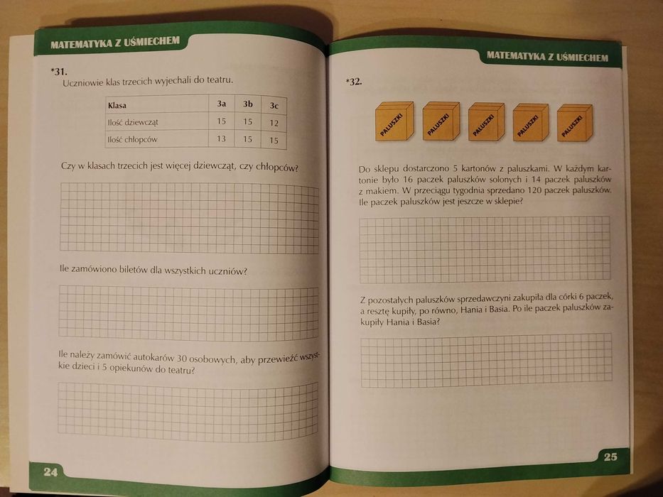 Matematyka z uśmiechem. Klasa 3 - Elżbieta Jardanowska ~~ NOWA