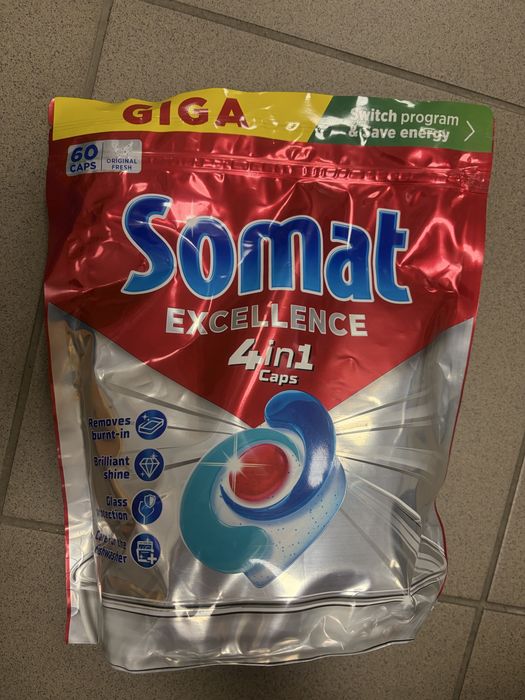 Kapsulki Somat do zmywarki 60 szt
