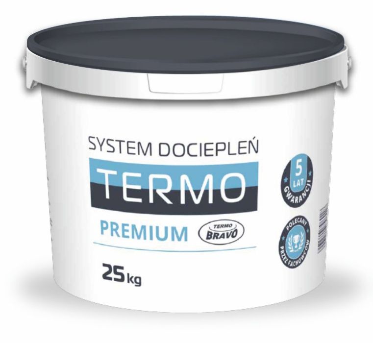 Tynk PREMIUM super jakość 25kg kolor na 10m2 na Docieplenia styropian