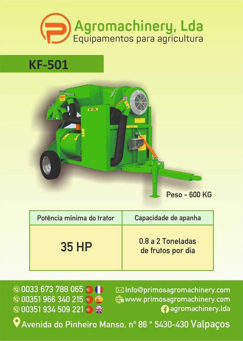 Máquina de apanhar Castanhas