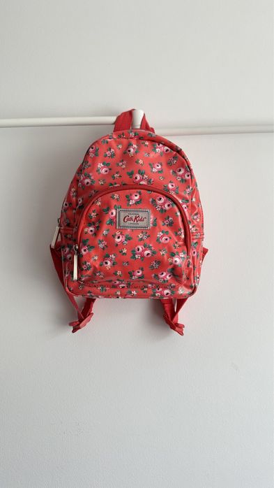 Cath Kidston plecak czerwony w kwiatki