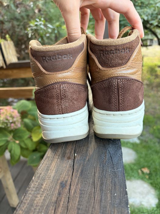 Коричневі Хайтопи Reebok