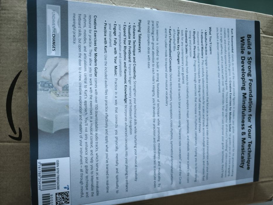 Livro creative exercises modern guitar