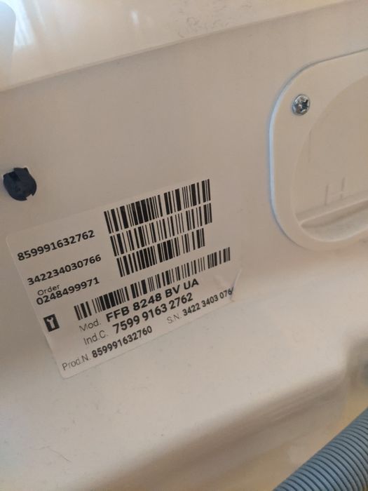 Пральна машина Whirlpool FFB 8248 BV UA