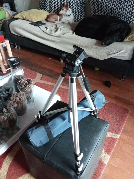 Tripé máquina fotográfica