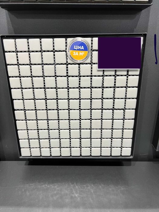 Мозаїка, керамічна плитка MK25101 WHITE
