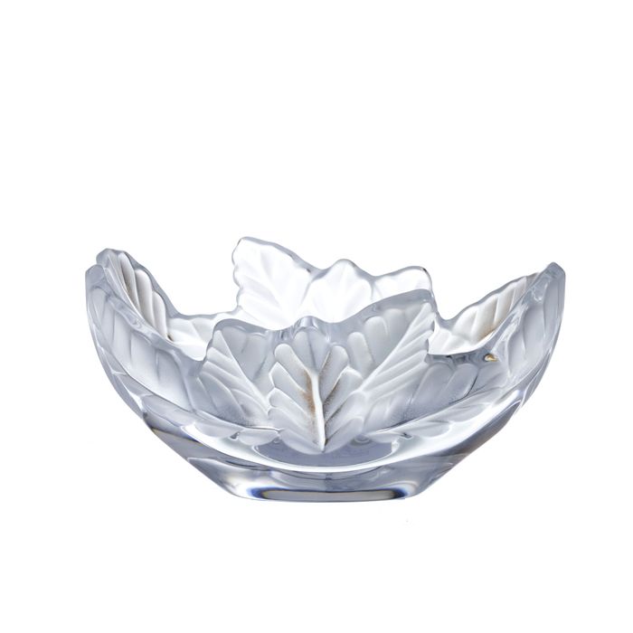 Cristal e vidro - Fruteiro em cristal René Lalique