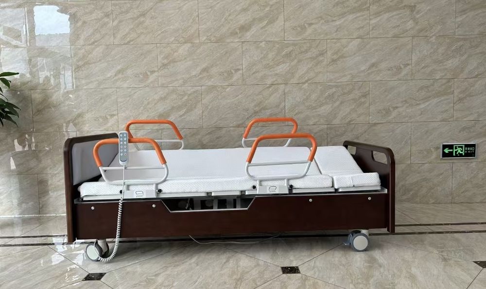 Łóżko elektryczne obrotowe rehabilitacyjne szpitalne