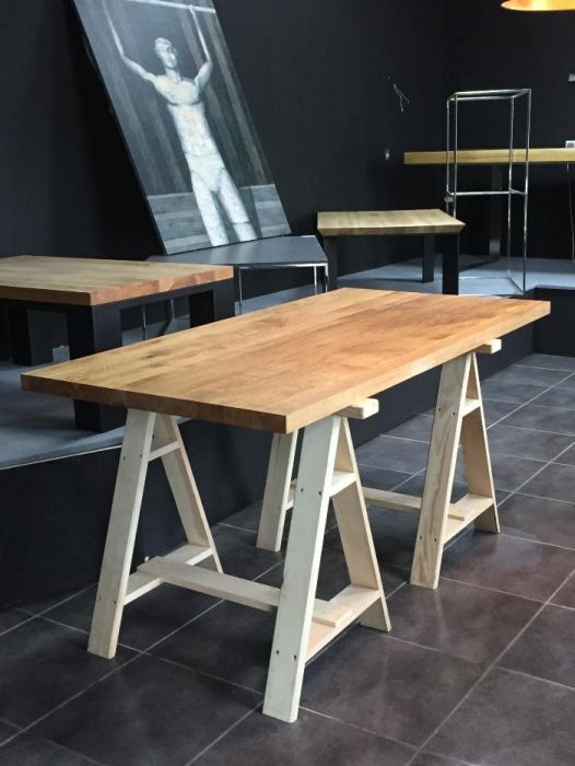 Blat dębowy 200 cm na 100