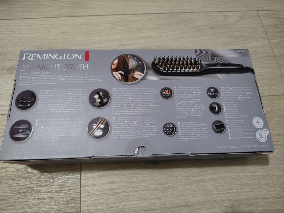 Remington Straight Brush CB7400 szczotka prostująca z jonizacją