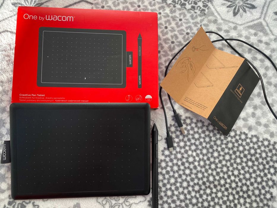 Tablet graficzny One by Wacom CTL-472 + piórko + pudełko