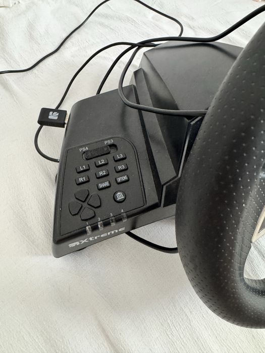 Ігрове кермо для PS3 /PS4 з педалями та коробкою передач