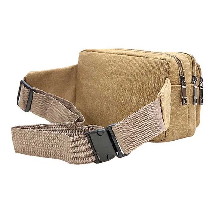 мужская поясная сумка-бананка