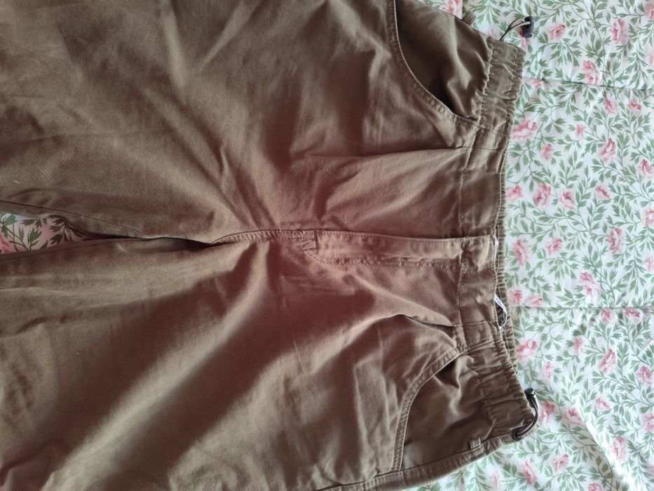 Calças mulher verde caqui tamanho M M