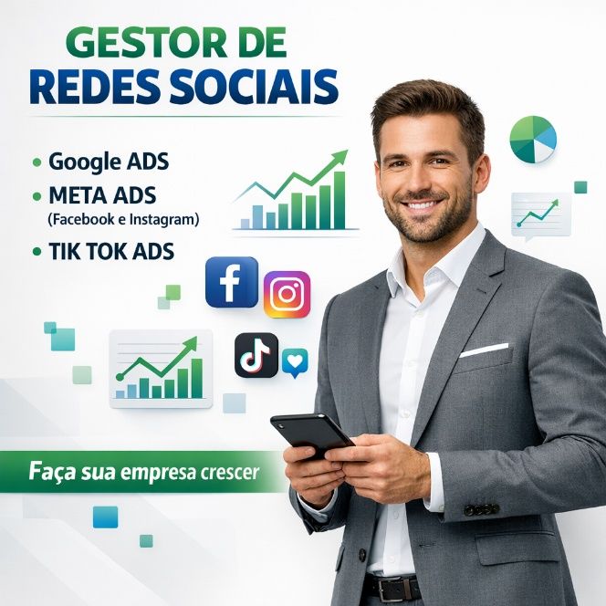 Gestor de Redes Sociais/ Gestor de Trafego Pago